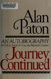 book cover of Journey Continued by Alan Paton