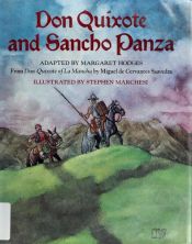 book cover of Don Quixote and Sancho Panza by Margaret Hodges