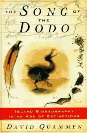 book cover of The song of the dodo by David Quammen