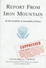 book cover of The Report from Iron Mountain by Leonard C. Lewin