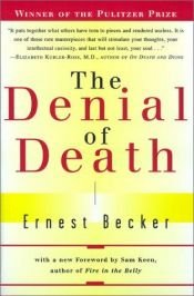 book cover of A negação da morte: uma abordagem psicológica sobre a finitude humana by Ernest Becker