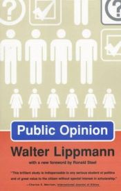 book cover of Die öffentliche Meinung by Walter Lippmann