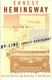 book cover of By-Line by Ernest Hemingway