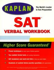 book cover of Kaplan Sat : Verbal Workbook by Kaplan