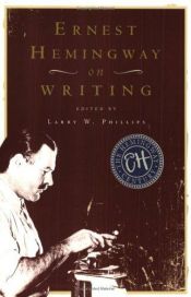 book cover of ERNEST HEMINGWAY ON WRITING (Hemingway on Writing CL) by 欧内斯特·米勒·海明威