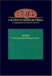 book cover of The New Interpreter's Bible Index by Abingdon Press