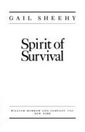 book cover of Spirit of Survival by Gail Sheehy