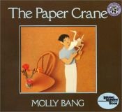 book cover of The paper crane by Molly Bang