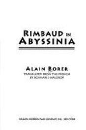 book cover of Rimbaud in Abyssinia by Alain Borer