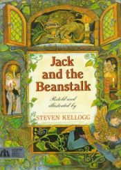 book cover of Jack and the Beanstalk by Steven Kellogg
