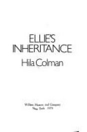 book cover of Ellie's Inheritance by Hila Colman