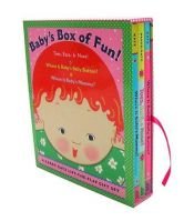 book cover of Baby's Box of Fun: A Karen Katz Lift-the-Flap Gift Set: Where Is Baby's Belly Button; Where Is Baby's Mommy?; Toes by Marion Dane Bauer