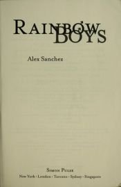 book cover of Rainbow Boys by Alex Sanchez