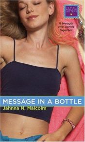 book cover of Message in a Bottle (Love Letters) by Jahnna N. Malcolm
