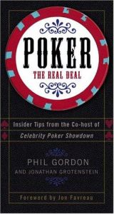 book cover of Poker : the real deal by Phil Gordon