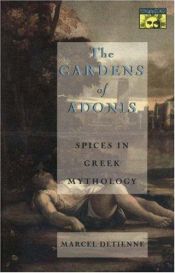 book cover of Die Adonis-Gärten by Marcel Detienne