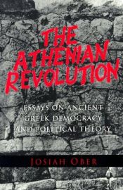 book cover of The Athenian revolution by Josiah Ober