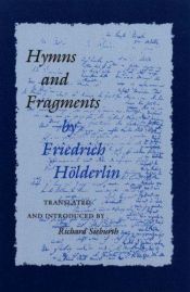 book cover of Hymns and fragments by Friedrich Hölderlin