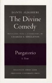 book cover of The Divine Comedy: Purgatorio, 1: Text by דנטה אליגיירי