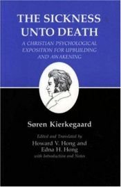 book cover of The Sickness Unto Death by Søren Kierkegaard