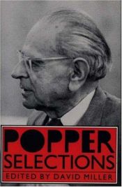 book cover of Popper selections by Karl Popper