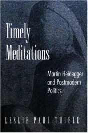book cover of Timely Meditations by Leslie Paul Thiele
