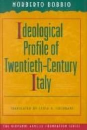 book cover of Profilo ideologico del Novecento italiano by Norberto Bobbio