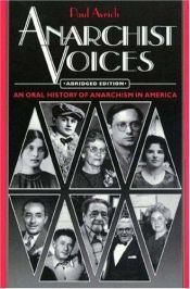 book cover of Anarchist voices by Paul Avrich