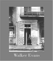 book cover of Walker Evans by Jeff L. Rosenheim