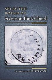 book cover of Selected Poems of Solomon Ibn Gabirol by Solomon ibn Gabirol
