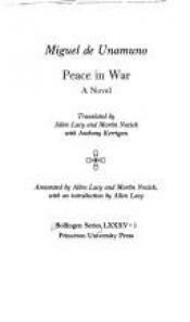 book cover of Peace in War by Miguel de Unamuno