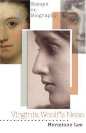 book cover of Virginia Woolf's nose by Hermione Lee
