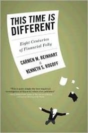 book cover of This Time is Different by Carmen Reinhart