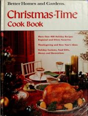 book cover of Better homes and gardens Christmas time cook book (Better homes and gardens books) by Better Homes and Gardens