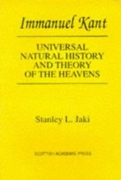 book cover of Universal Natural History by Immanuel Kant