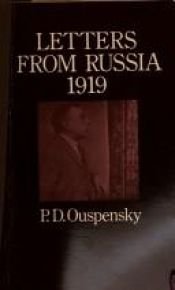 book cover of Letters from Russia 1919 (Arkana) by P. D. Ouspensky