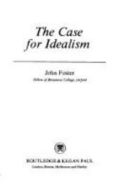 book cover of The case for idealism by John Foster