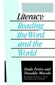 book cover of Literacy: Reading the Word and the World by Paulo Freire