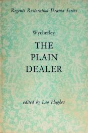 book cover of The Plain Dealer by William Wycherley