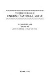 book cover of A Book of English Pastoral Verse by John Barrell