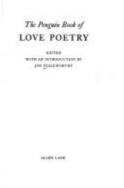 book cover of The Penguin Book of Love Poetry by Jon Stallworthy