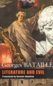 book cover of Literature and evil by Bataille