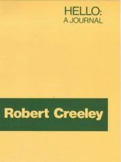book cover of Hello a Journal by Robert Creeley