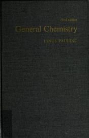 book cover of General Chemistry by Linus Carl Pauling