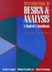 book cover of Introduction to design and analysis by Geoffrey Keppel