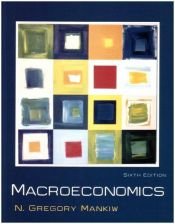 book cover of Macroeconomia by N. Gregory Mankiw