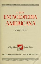 book cover of Encyclopædia americana; a popular dictionary of arts, sciences, literature, history, politics, and biography, brou by scholastic