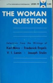 book cover of The Woman question by Karl Marx