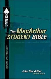 book cover of MacArthur Student Bible - Personal Size by John F. MacArthur