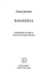 book cover of Bagheria Dacia Maraini by Dacia Maraini